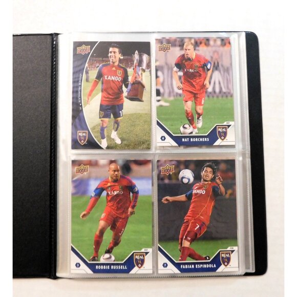 Real Salt Lake MLS Soccer Team Trading Cards Album 13 Cards Upper Deck 8x6.5 - Picture 2 of 7